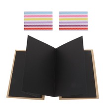 Homemade Folding Photo Album Mini Scrapbook Memory Collecting Cute