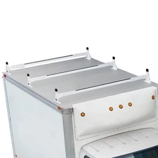 Vantech H1 Series 3-Bar Ladder Roof Rack System for Box Trucks Side Mount