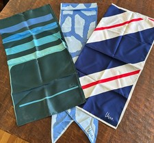 Vintage VERA signed scarf scarves lot VTG MCM