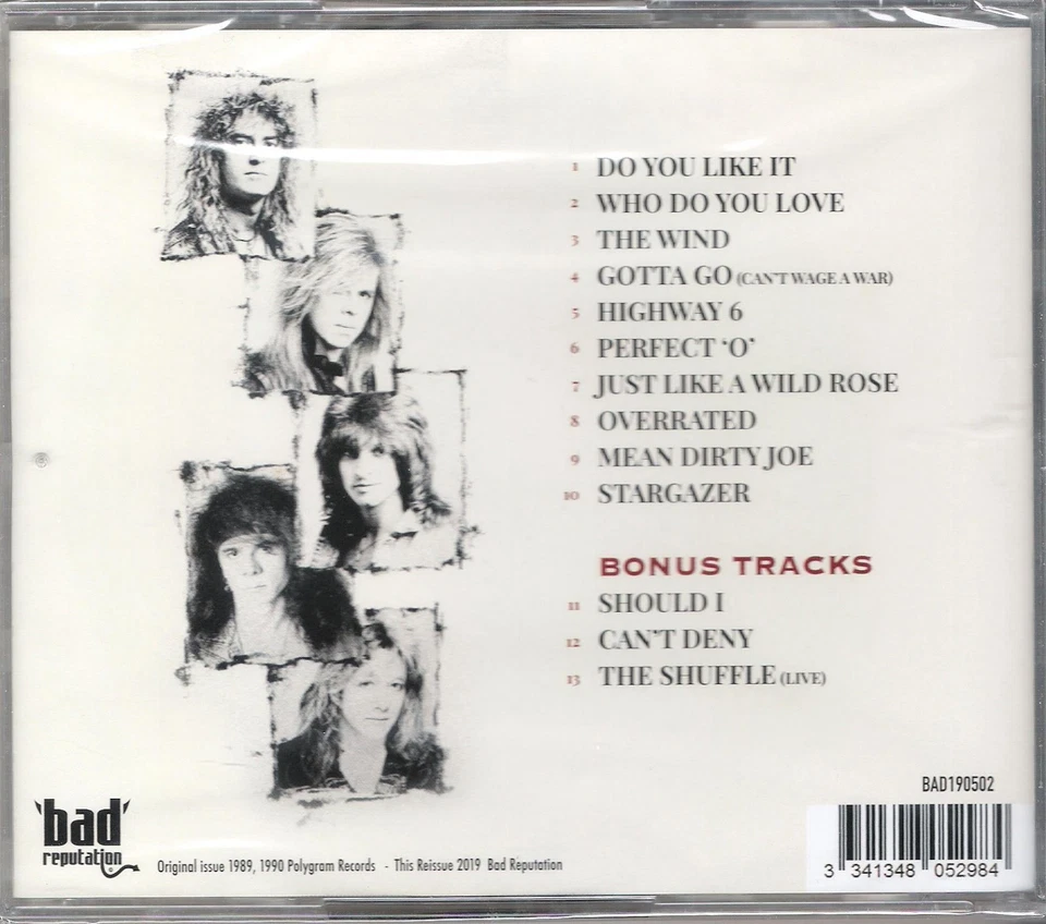 KINGDOM COME IN YOUR FACE 2021 BAD REPUTATION REISSUE CD BRAND NEW & SEALED - Photo 2/3