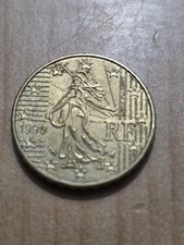 Rare coin France 10 cent euro 1999