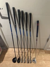 USKG TS5 60 (7 Clubs) 3 Fairway Wood / 4 Hybrid / 5-8 Iron / Putter US KIDS GOLF