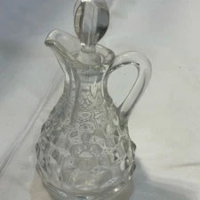 Elegant Clear Glass Decanter Small