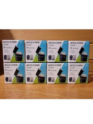 Accu-Chek Guide Test Strips 400 (8 Boxes Of 50) Exp Nov 2027