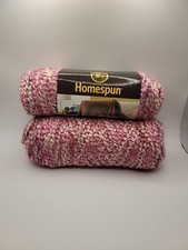 Lion Brand Yarn - Homespun - Color 427 Cherry Blosson 370 Yd - 12 Oz -...