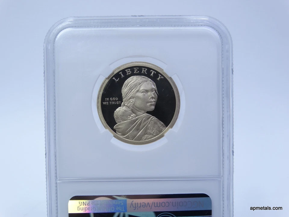 2019 S NGC PF70 Sacagewea $1 COIN ROCKETSHIP ASTRONAUT ASF Ultra Came Proof Like - Image 4 of 4