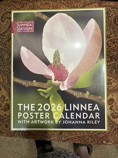 Linnea Design 2026 Poster Calendar 11 x 14 Artwork by Johanna Riley