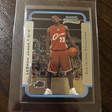 2003-04 Bowman Rookies Chrome LeBron James #123 Rookie RC