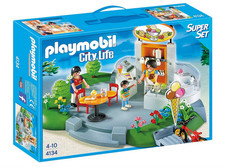 Playmobil Set 4134 - Super Set Eisdiele - Bodenplatte als Ersatzteile