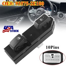Power Window Switch US 935752E100 Front Right Passenger Side Control 93575-2E100