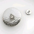 (1) 10 Gram & (1) 1 Gram .999 Fine Silver Rounds  - Hand Made  - Grimm Metals