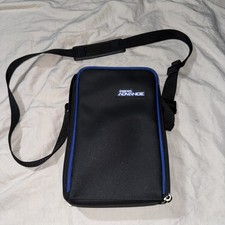 Official Nintendo GameBoy Advance Black Travel Carry Case Zip Bag w/ Strap GBA