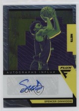 2020-21 Panini Flux Auto Influx Spencer Dinwiddie #AI-SDI Auto 14t3