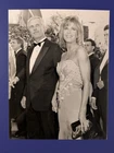 Jane Fonda and Ted Turner, rare promotional press photo from 1990