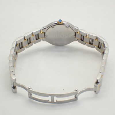 Cartier Must 21 Vantian Ladies Quartz SS GP Ivory 26.5mm Rank B