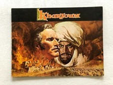 Khartoum Charlton Heston, Laurence Olivier, R. Johnson 1966 Danish Movie Program