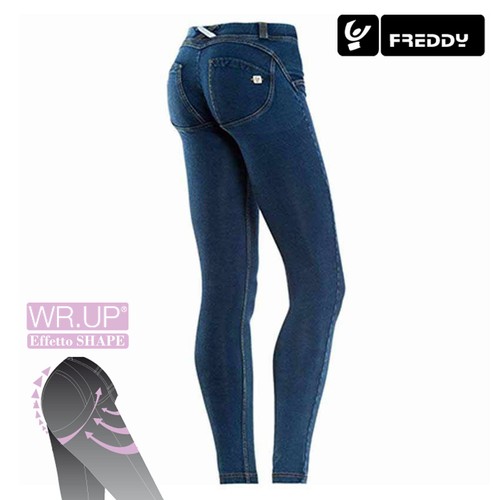Freddy WR.UP WRUP1LJ1E J0/Y Jeans Donna Skinny Fit COL. DENIM SCURO NEW |  eBay