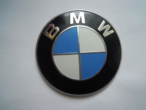 Original BMW Emblem Plakette  Heckklappe 82mm  7057794 TOP   ( 10 )