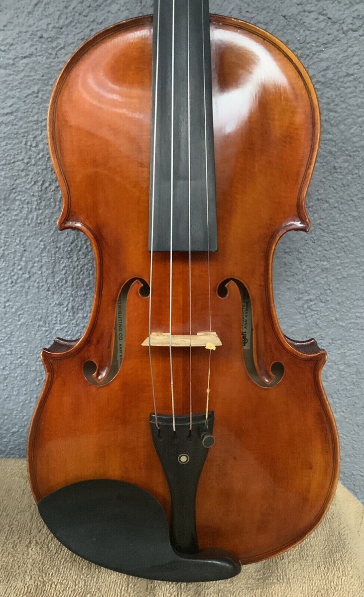 Excellent Vintage Anton Schuster Handmade Violin, 1972 | eBay