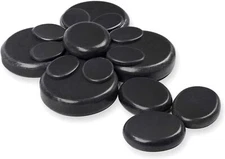 16Pcs Massage Hot Stones Set Basalt Spa Rock Stone For Stress Pain Relief Kendal