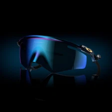 NEW Oakley QNTM Kato OO9481D-0256 Transparent Stonewash W/ PRIZM Sapphire NEW