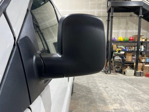 2008 - 2024 GMC Savana 2500 Driver LH Left Black Manual Dual Glass Door Mirror