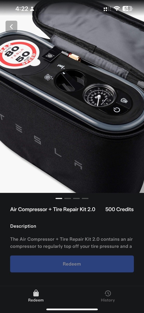 テスラ　タイヤ リペアキット NEW! TESLA AIR COMPRESSOR + TIRE REPAIR KIT 2.0 | eBay