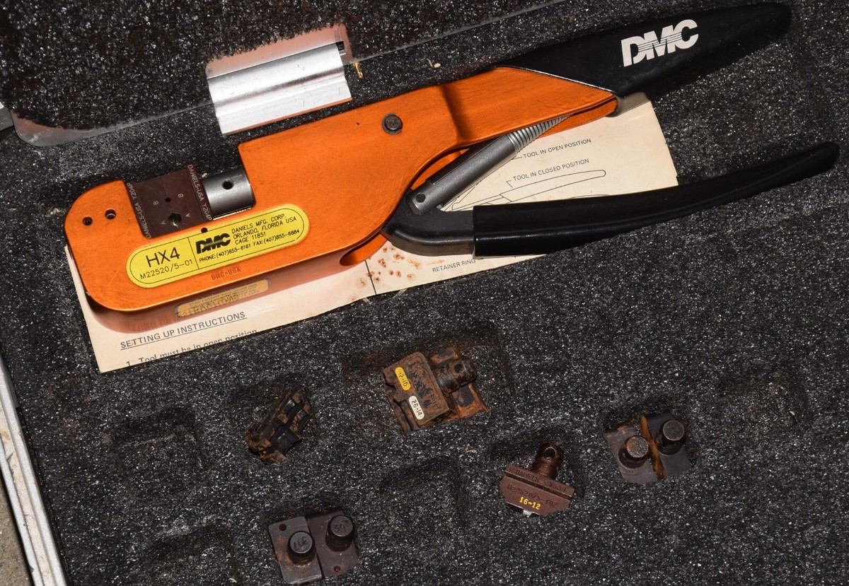 DANIELS DMC 216 MILITARY F16 FIGHTER JET ELECTRICAL CRIMP