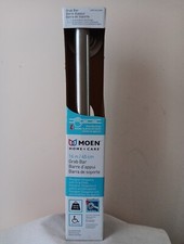 Moen Home Care 16-inch Grab Bar Brushed Nickel LR8716D1GBN