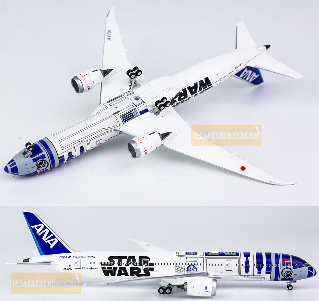 Boeing 787 9 All Nippon Airways Ana Star Wars R2 D2 JA873A 1:400 NG model