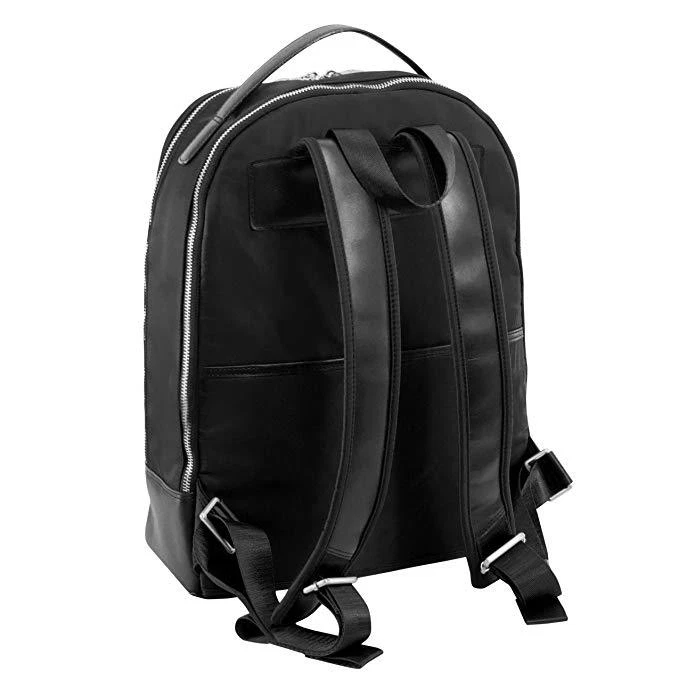 Mochila para portátil McKlein USA Parker 18555 negra bolsillo para tableta totalmente forrada  Foto 2 de 4