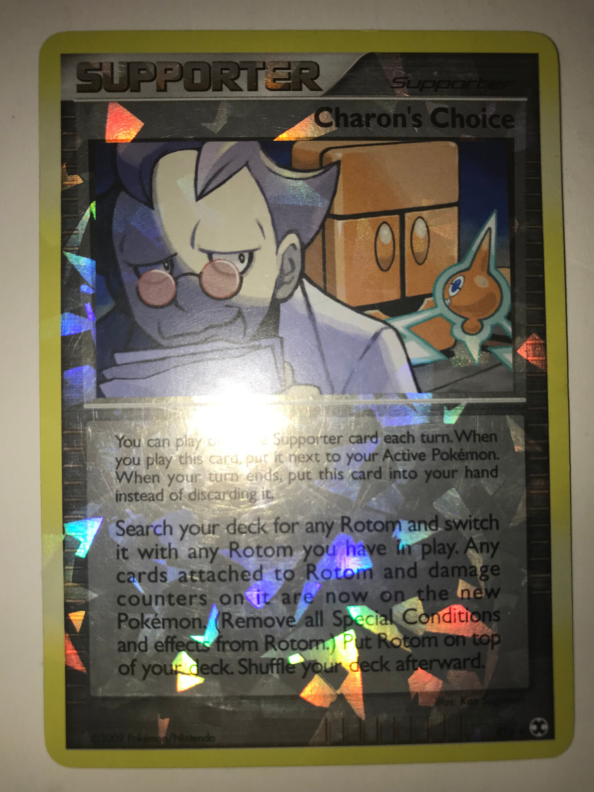 Pokémon TCG Charon's Choice Rising Rivals RT6 Cracked Ice Reverse LP/NM