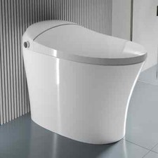 Experience Ultimate Comfort Smart Toilet  Heated Seat One-Piece Elongated
