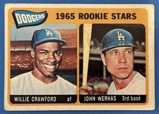 Click to enlarge Dodgers 1965 Rookie Stars (Willie Crawford / John Werhas)