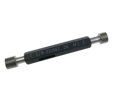 UN Thread Plug Gage 3/8-32 UNEF 2B Double Ends Plug Gage Unified Thread ...