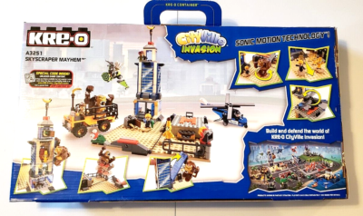 RARE! Kre-O King Kong Mad Scientist CityVille Invasion SKYSCRAPER