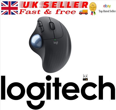 Logitech ERGO M575 Wireless Trackball - Graphit