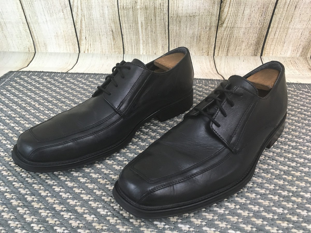 Bostonian Howes Black Leather Dress Oxfords 11 M Vintage Men main image 4
