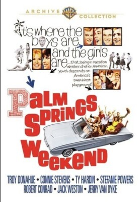 #ad #ad DVD Palm Springs Weekend 1963 NEW Troy Donahue Connie Stevens $18.99