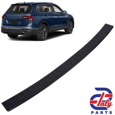 Ladekantenschutz Stoßstangen Matt Schwarz ABS für VW Tiguan Allspace (2016-2023)