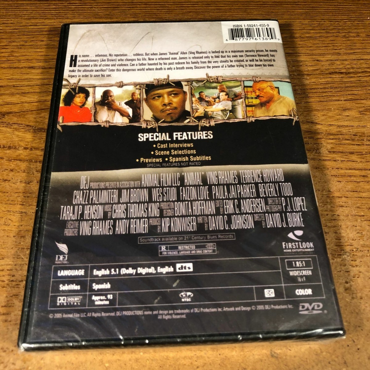 Animal DVD New / Sealed Ving Rhames Jim Brown 687797613899| eBay