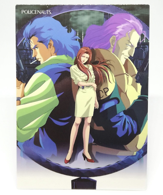 067 Image illustration Card POLICENAUTS KONAMI HIDEO KOJIMA 1994 