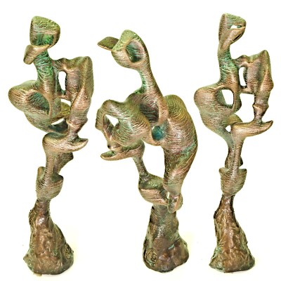 Skulptur Kunst Plastik Unikat signiert ''Prophet'' Prof. em A. Loeschner-Gornau