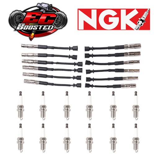 Spark Plug + Wireset For 9811 MercedesBenz S55 AMG E320 C55 CL500