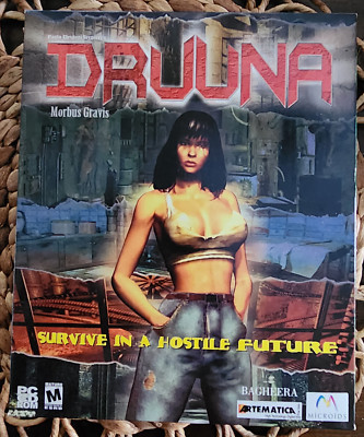Druuna Morbus Gravis 2001 BIG BOX NEW Retail Factory Sealed PC Adventure - RARE