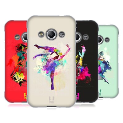 HEAD CASE DESIGNS DANCE SPLASH SOFT GEL CASE FOR SAMSUNG PHONES 4
