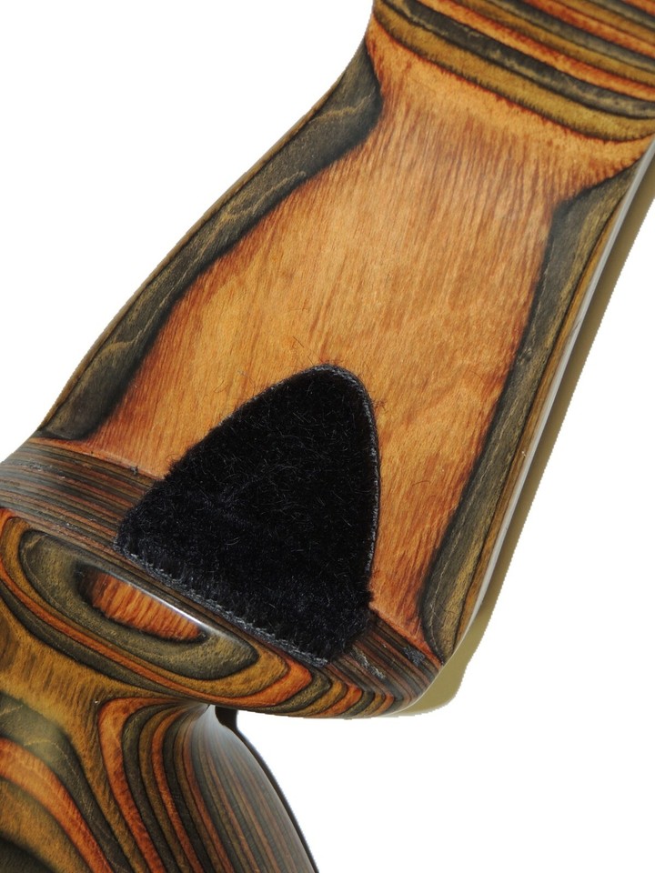 Traditional SUPER HAIR RUG & LEATHER STRIKE PLATE ARROW REST Bearhair Style USA