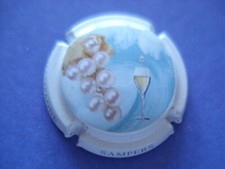 capsule de champagne SAMPERS cuvée perle blanche n°3a