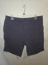 J. Crew Swimwear Trunks Boardshorts Mens Blue Mesh Lined Drawstring Snap Size 33