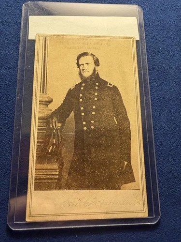 Civil War General George Washington Morgan CDV Photo Expulsion Of Confederates